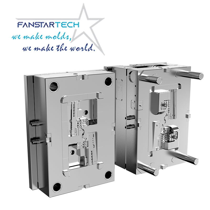電裝外殼模具PVC絕緣零部件加工電設備外殼注塑模具