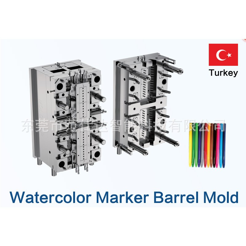 多滑塊復雜結構注塑模具——范仕達攻克深腔倒扣成型難題